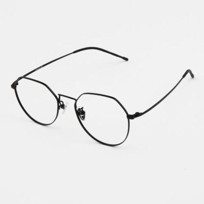 Men's and Women's Couple Hexagon Simple Glasses Frame