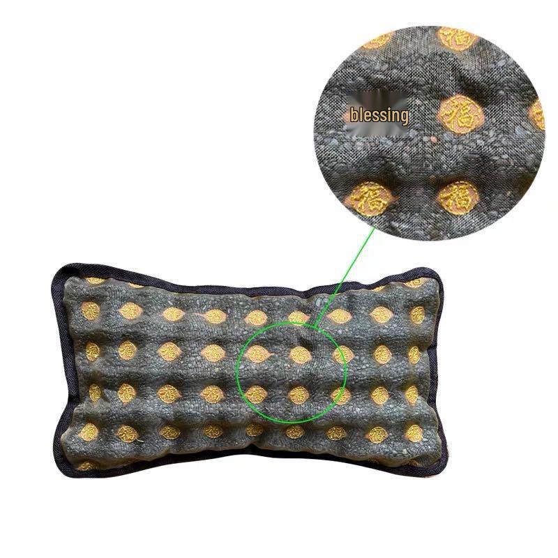 Sibin Jade Cervical Pillow: Multifunctional Neck and Shoulder Protector with Hot Compress