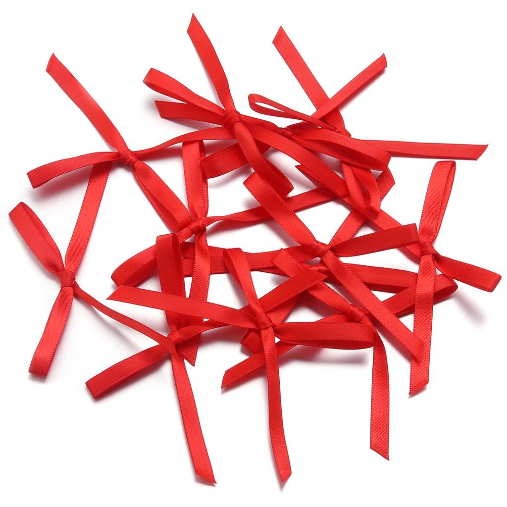 30pcs 6.5*8.5cm Polyester Satin Ribbon Bows Colorful Ballet Style Bows For DIY Wedding Party Clothing Headwear Gifts Decoration