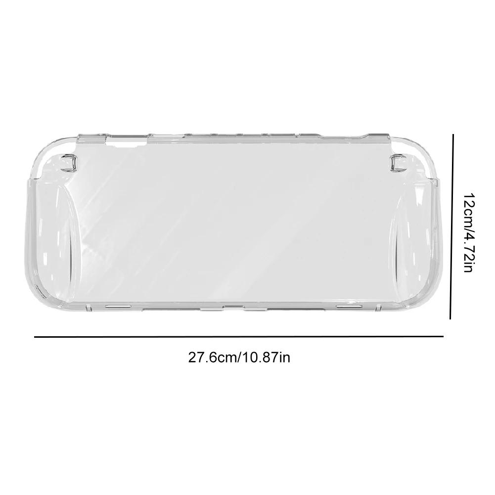Clear PC Hard Case for Switch 2 Split Protective Shell Cover Anti-scratch Crystal Protector Case for Nintendo Game Accessories