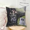 For Slow Damage Towa Pillow cases Organic Linen Pillow Case DoubleSided Print Cushion Cover for Sofa Home Decor Gift