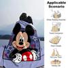 Mickey Mouse Adventure Flannel Blanket Super Soft Warm Cozy Blanket For Sofa Bed Office Travel Allseason Home Decor Gift