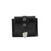 WESTERN CROCO WALLET [Black]