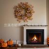 Harvest Wreath 45cm PVC Decorative Door Hanging Halloween Christmas Home Garden Party Decoration