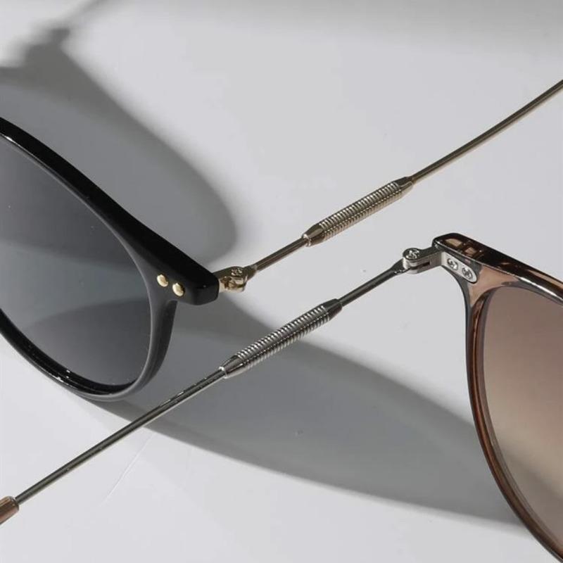 New Cool Small Round Sunglasses Fashionable Women's Outdoor UV Resistant Sun Glasses Classic Retro Men's Driving UV400 Eyewear