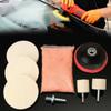 8pcs Glass Polishing Kit Convenient Felt Polishing Wheel Practical