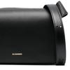Jil Sander Logo Embossed Calfskin Crossbody Shoulder Bag Small Women bags Black J07WG0006P5433001