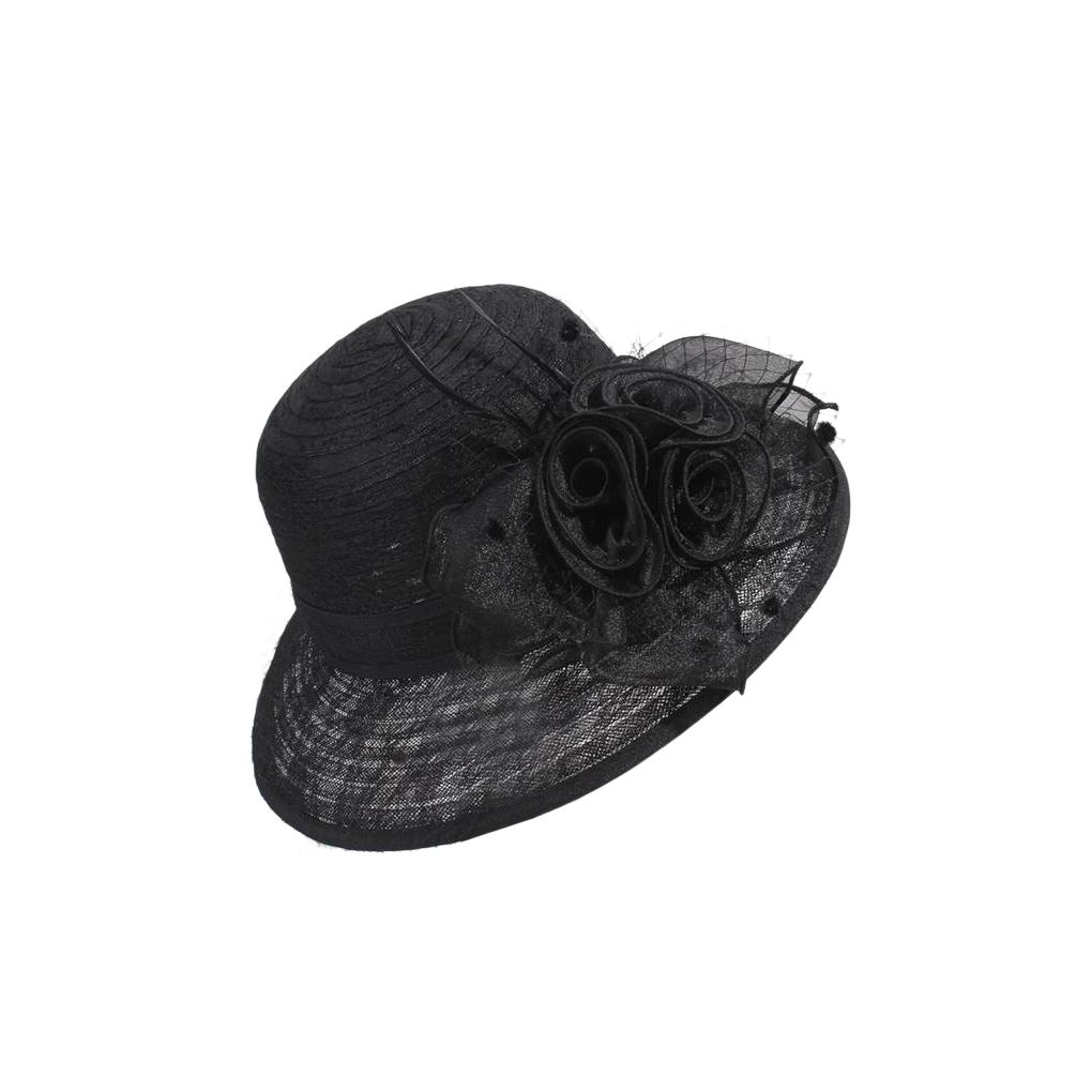 

Тканевая женская шляпа-ведро кружевная цветная сменная винтажная с цветочным декором купольная для девочек дамская рыболовная кепка головной убор подарок