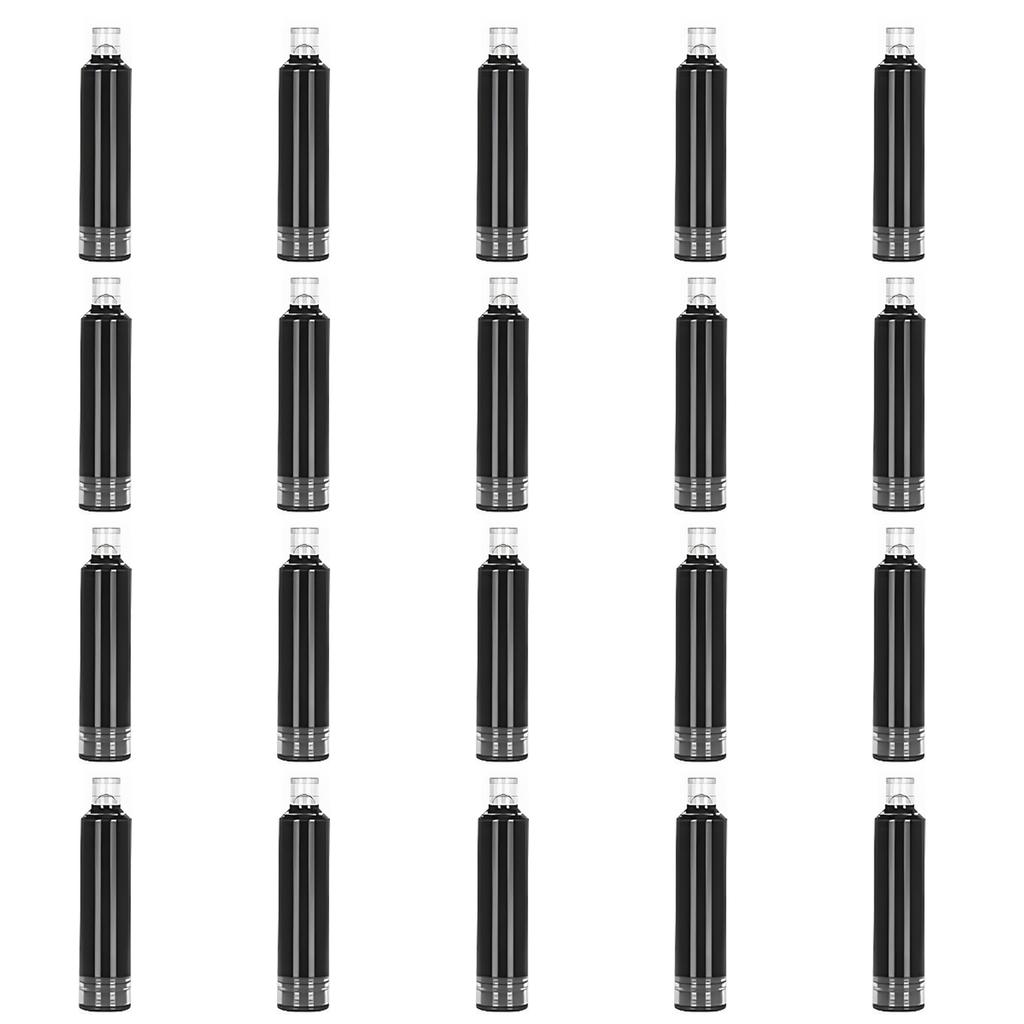 20 Stück/Set Grund- und Sekundarschule Stift Ersatz-Tintenbeutel-Set Buntes Nachfüllset Stift-Tintenbeutel