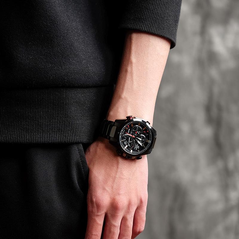 Casio Men EDIFICE Black Watch EQB-501YDC-1AMPRD