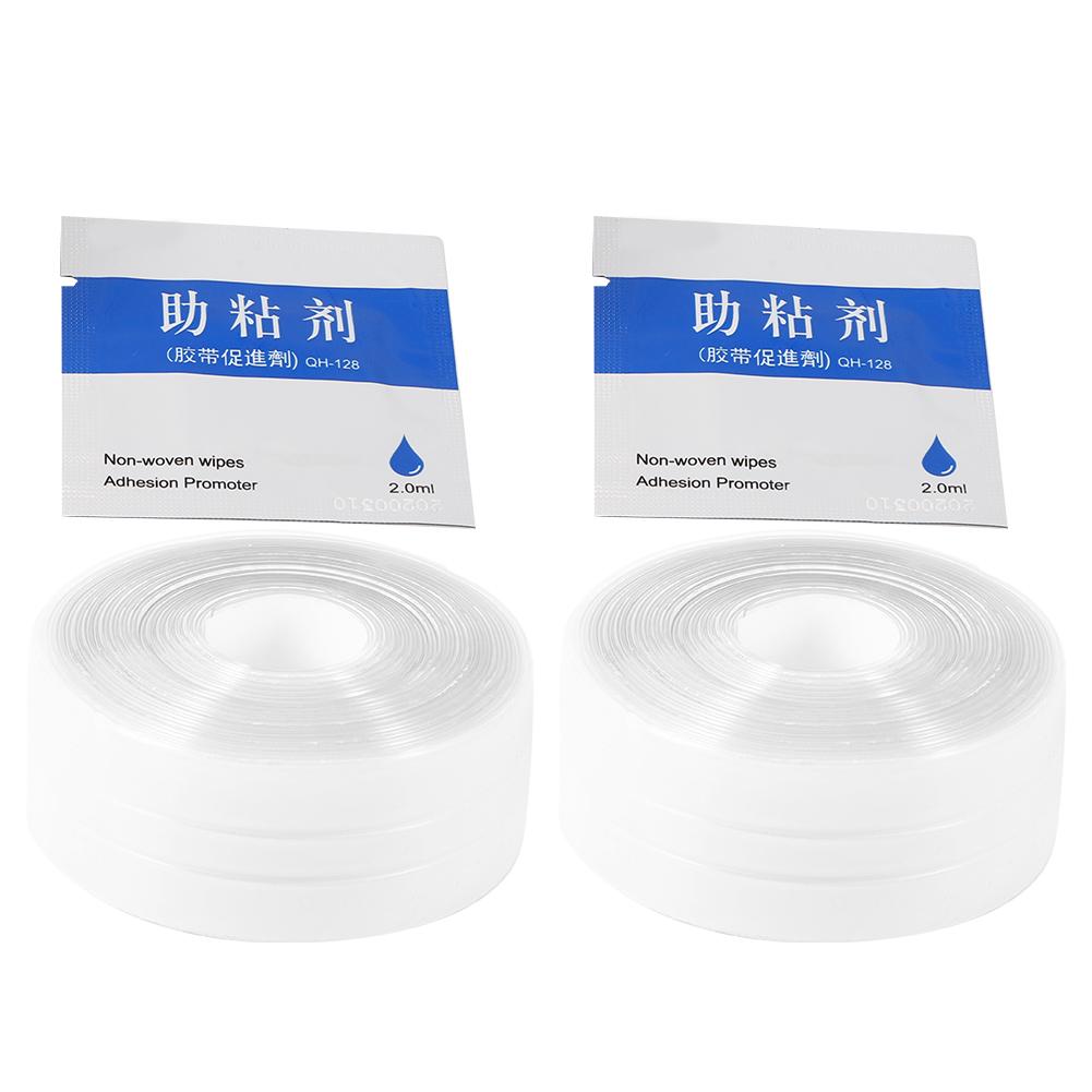 SelfAdhesive Waterproof Sealing Strip Caulking Tape for Kitchen Countertop Sink Bathroom Toilet