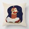 Decorative Cushion Home Living Room Decor Throw Pillow Cover 40*40 40X40Cm 60X60Cm 45X45Cm 50X50Cm Plant Winter Merry Christmas