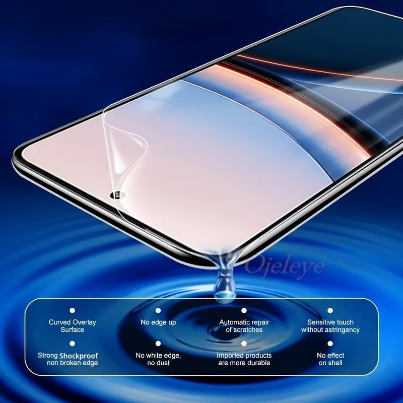 4PCS Full Cover Hydrogel Film For Xiaomi Poco X7 Pro X6 X5 F5 F6 F7 Pro Screen Protector Xiaomi Poco M7 Plus M6 4G C75 C71 C65