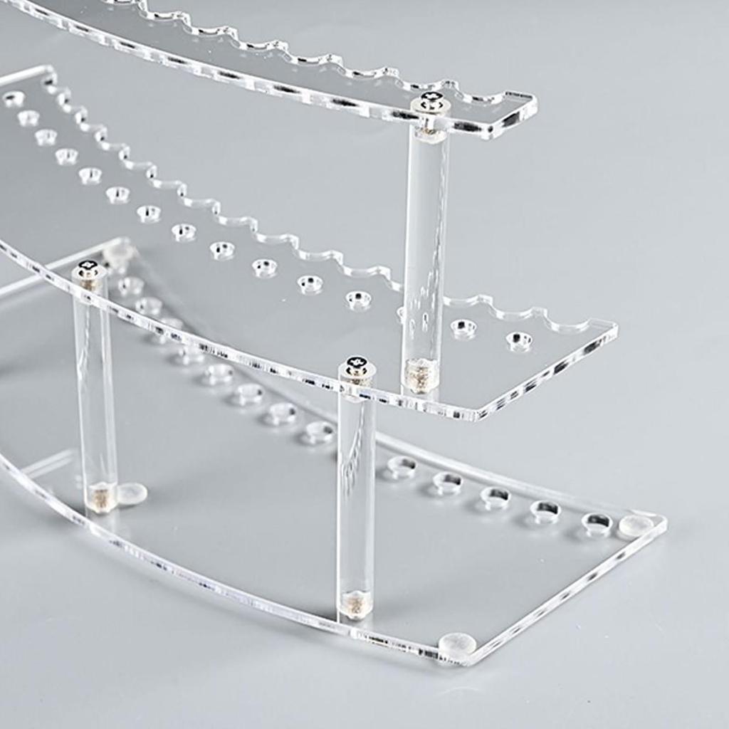 Pen Stand Organizer Multifunction Lightweight Sturdy Makeup Brush Rack Holder for Tabletop