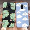 For Samsung Galaxy A6 Plus 2018 Case SM-A605F Cute Dinosaur Cartoon Cover Soft TPU Phone Case For Samsung A6 2018 A600F A6+ Bags