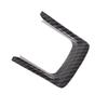 For Land Rover Range Rover Evoque 2012-2018 ABS Carbon Fiber Car Steering Wheel Decorative Frame Sticker Car Accessories