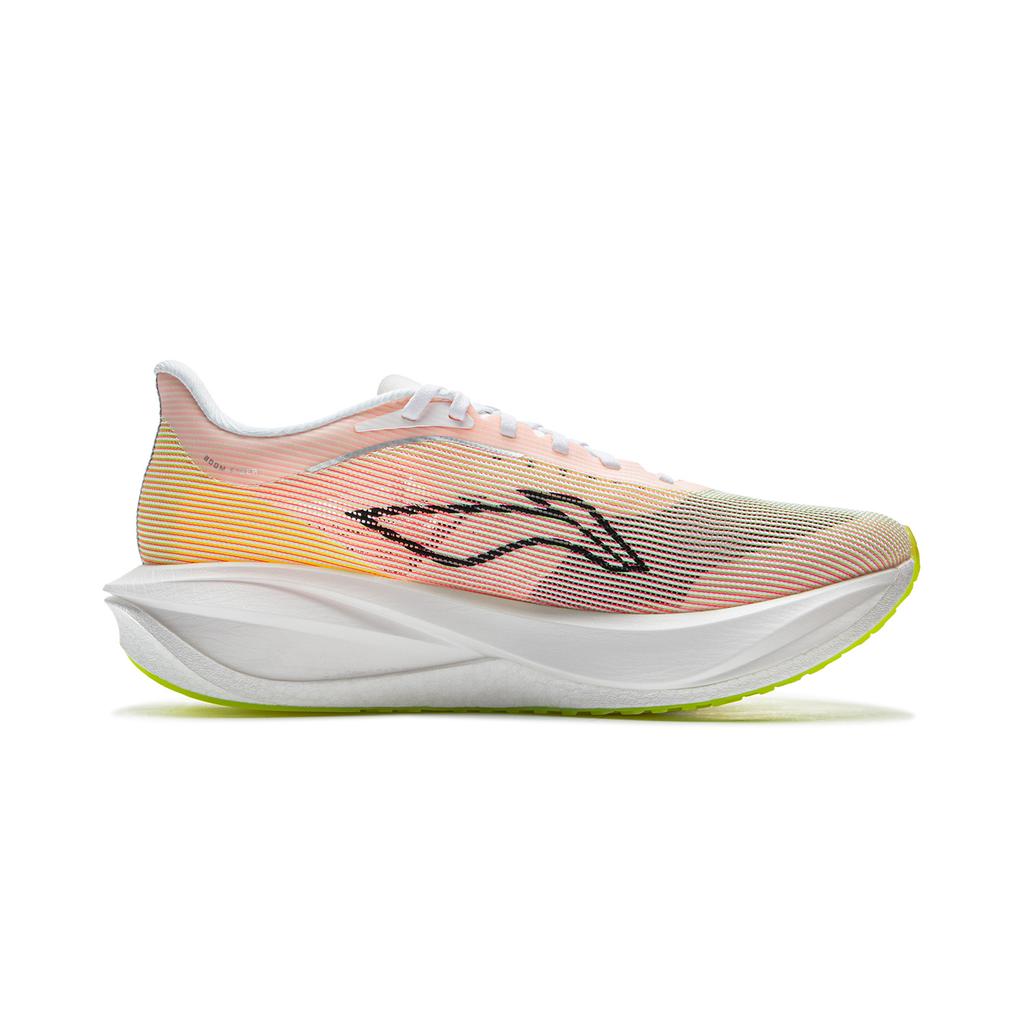 Li Ning Feidian 5 Challenger Scarpe da Running Ammortizzate con Tecnologia Ultraleggera Uomo Sneakers Rosa ARMV001-15