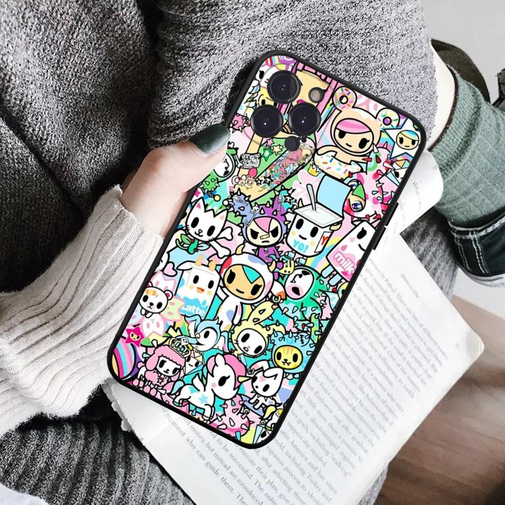 

Япония Tokidoki Аниме Чехол для Телефона Для IPhone 16 15 8 7 6 6S Plus X SE XR XS 14 11 12 13 Mini Pro Max Мобильный Чехол iPhone 12 pro