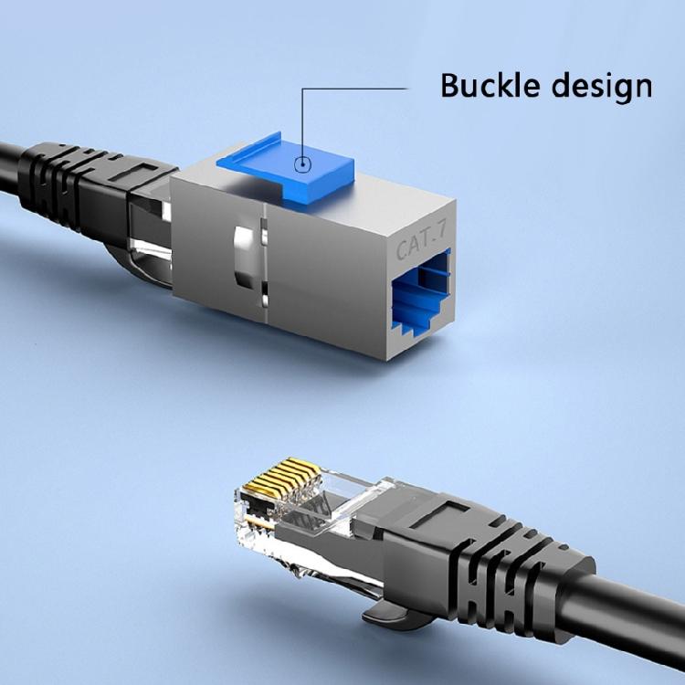 Industrial RJ45 Shielded Coupler 10Gbps Networking Connectors LAN Adapter For Reliable Signal Transmission And Durability