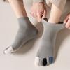 Hosiery Men's Five Finger Socks Colorful Toe Design Sports Socks Five Toe Socks  Hiking