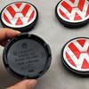 2026 New For VOLKSWAGEN VW 4pcs 56mm Red Car Wheel Center Caps Rim Hub Caps For VW Volkswagen Golf Jetta Bora Polo Santana Cross
