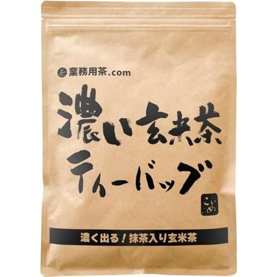 Dark Genmaicha Tea Bags 250g (5g50 bags) Matcha-infused Cold Brew Shizuoka Domestic