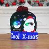 LED Light-Up Knitted Christmas Hat for Adults & Kids - Festive Party Accessory