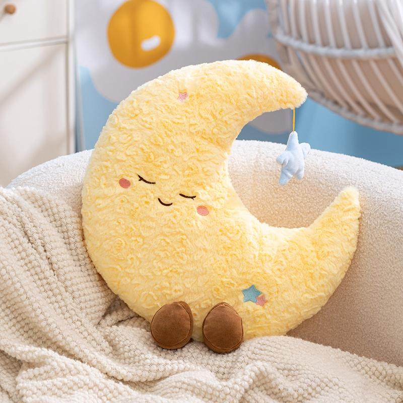 Cuscino Peluche Stella Desiderio Arcobaleno Luna Cuscino Giocattolo Morbido Colorato Corona Nuvola Cuscini Decorazione Divano Casa