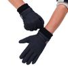 Zimní pánské rukavice s dotykovou obrazovkou, plyšové vnitřní venkovní pánské rukavice pro udržení tepla