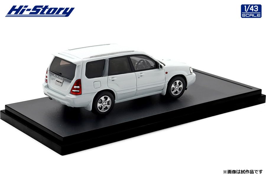 INTERALLIED Hi Story Scale SUBARU FORESTER XT Pure White Finished Model HS515WH 1/43 (2002)