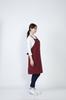 Bib Restaurant M [Seven Uniform] Apron, H-Shaped, GT7013, Unisex, Uniform, Wine,