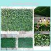 Lush Artificial Garden Hedge Screen With Realistic Ivy Vine For Elegant Decor
