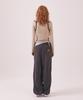 Minasu Stretch Layered T Shirt_Beige