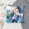 Amano Hina Animation WWeathering With You Pillow Case Fashion Square Pillowcase Bedroom Sofa Room Ins Decoration Leisure