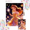 Themed Diamond Painting Kit Magical Princess for Beginners and Craft Lovers Home Decor