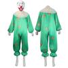 Clown Halloween Cosplay Costumes Party Funky Onesies Cosplay Props Horror Movie Stephen King's It Clothes Mask