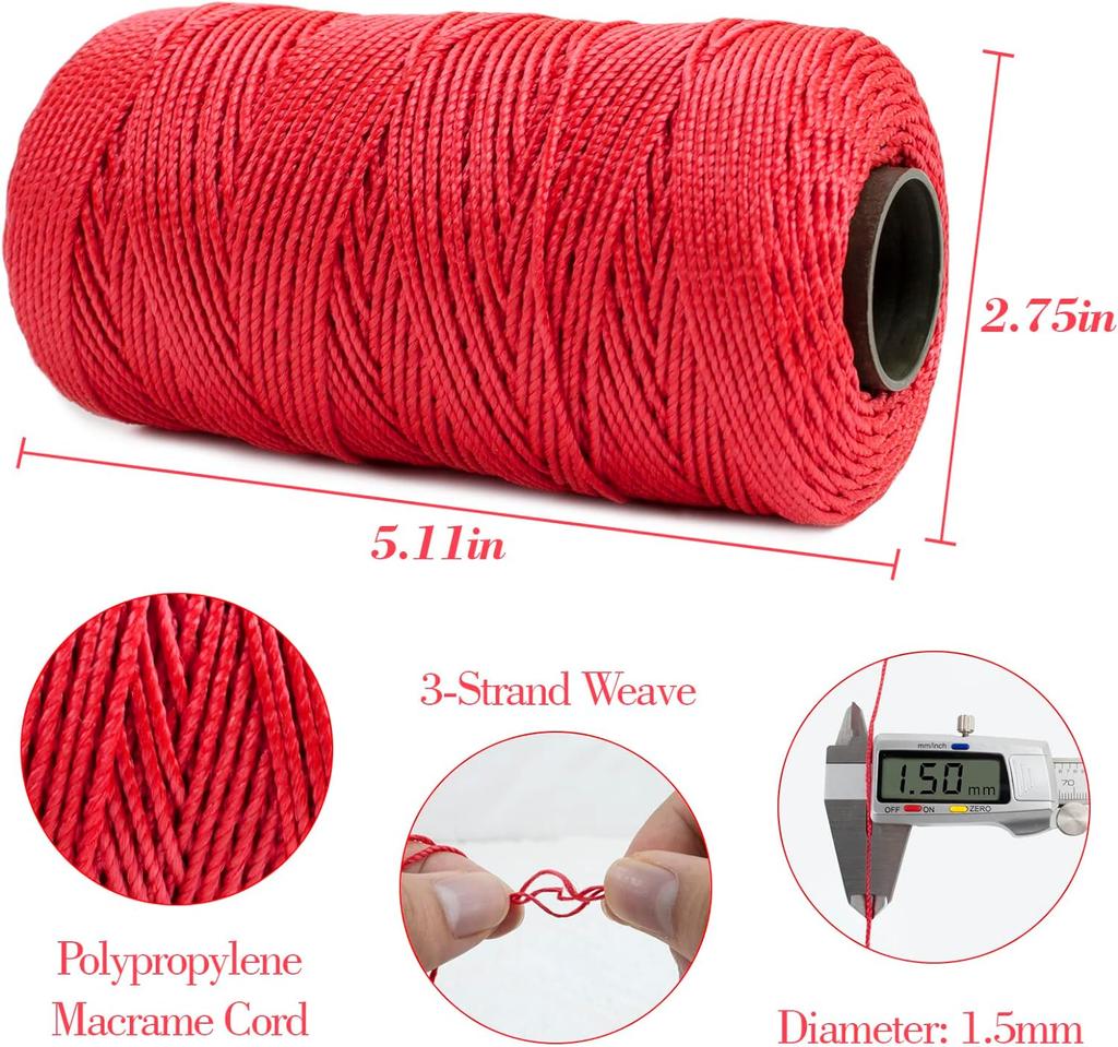1.5mm 200m Summer Light Ice Cotton Silk Thread Crochet Yarn For DIY Crafts Bag Hat Shoes Polypropylene Yarn Crochet Thread Cord