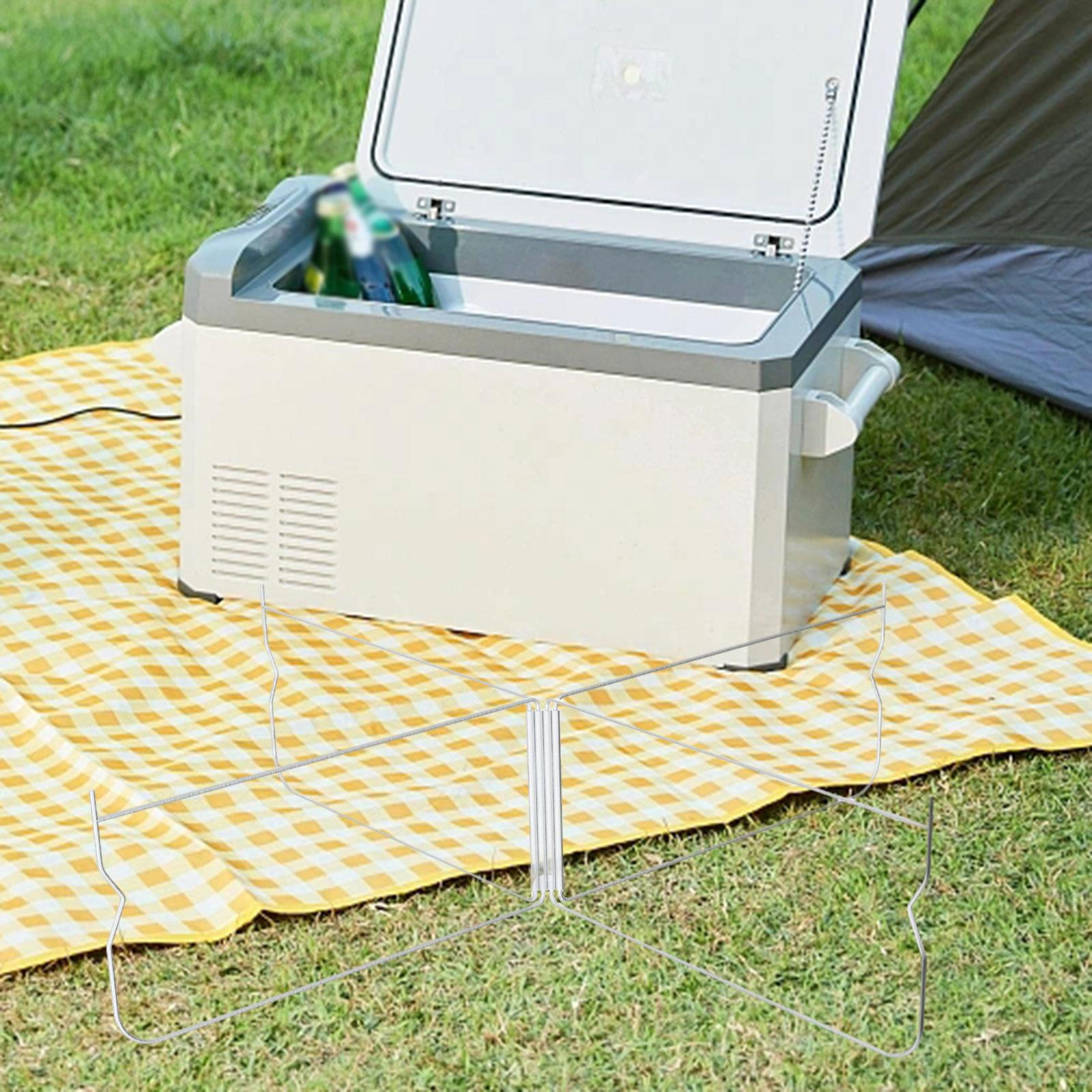 

Подставка для сумки-холодильника и багажа Silver Curved