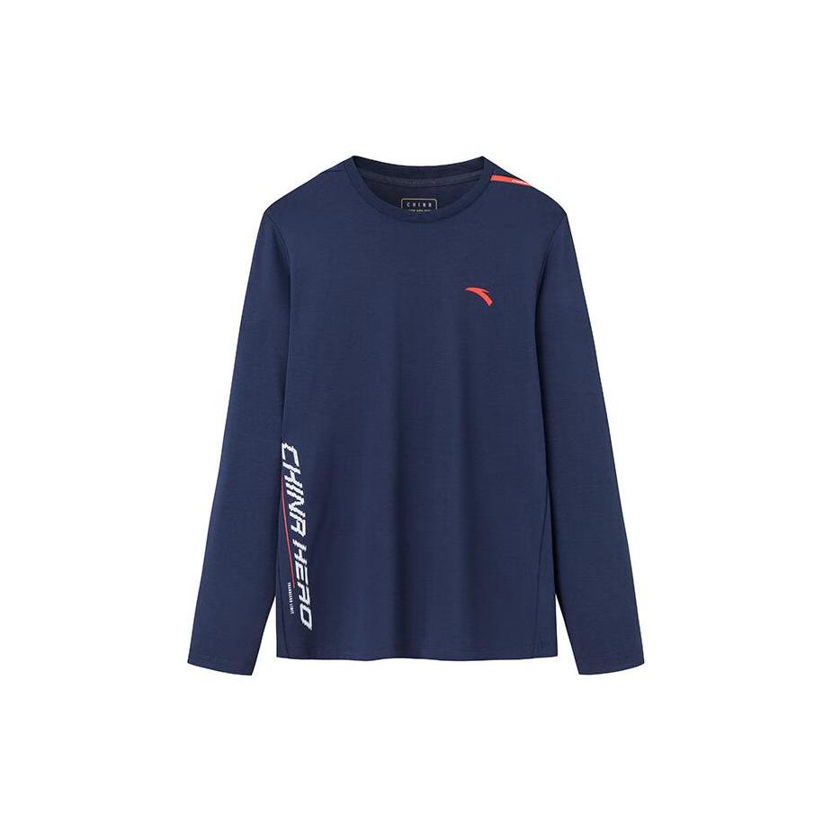 Anta Variety Training Collection T Shirt Men s Midnight Blue 152337401-2 M