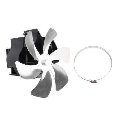 Wood Stove Fan Heat Powered 6 Blades Hanging Stove Fan Silent Flue Pipe Hanging Fireplace Fan Eco