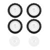 A71Z 4Pcs Rubber Tire Wheel Tyre For Tamiya XV01 TA06 TT01 TT01E TT02 TT02B PTG-2 1/10 RC Car Upgrades Parts Accessories