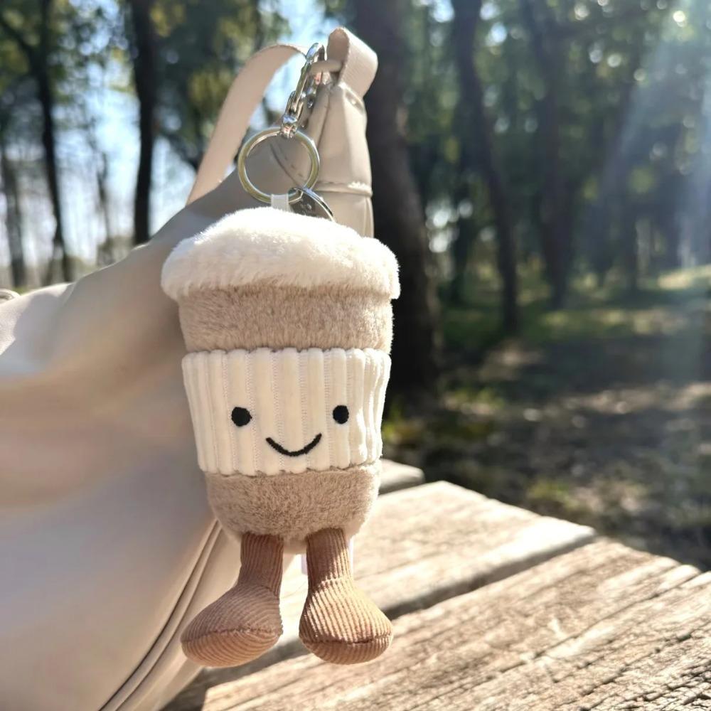 

Шоколадный молочный коктейль кукла JC забавное послеобеденное чаепитие плюшевая игрушка жемчужный молочный чай кукла подвеска в виде кофейной чашки