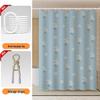 Set Tenda da Doccia Estiva Impermeabile e Antimuffa - Privacy, Lavabile in Lavatrice
