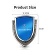 PISZ8 For Mercedes Benz A B C E CLA S V ML AMG W176 W205 W204 W213 W212 AMG 3D Metal Car Side Fender Sticker Shield Badge Emblem Logo