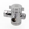Shower Head Adjustable Valve T-Adapter Tap 1/2\" 3-Way