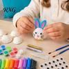 Children Shell Painting Kit 1/2 Sets DIY Craft Kit, with Natural Shells, Modeling Clay, Pigments, Art Glue, Eyes, Handmade Seashell Crafts Supplies