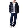Converse Puffer Jackets Unisex Black Hooded Moderate UCJ146-023