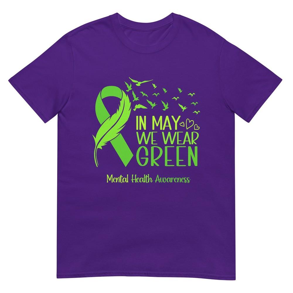 Unisextal Health Awareness Green Ribbon In May We Wear Green TShirt