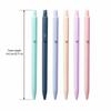 6/12pcs Triangular Barrel Mechanical Pencils Morandi Click Propelling Pencils  Students Gift