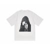 New K-pop Black and White Portrait Pattern Printed Loose Short-sleeved Men's and Women's Casual Round-neck T-shirt